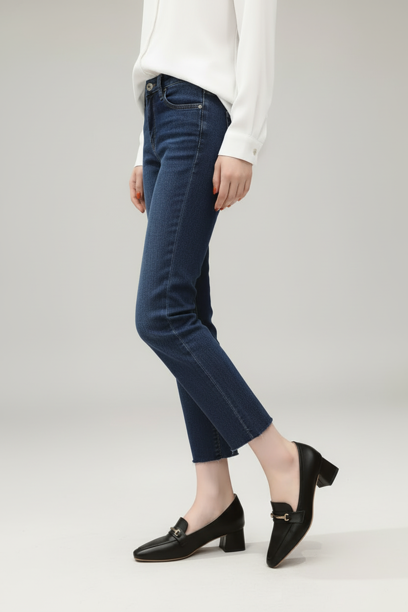 Elegantes mocasines de tacón inspirados en Pinterest de Isabella Sol