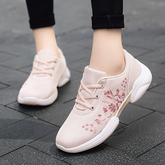 Zapatillas transpirables de malla floral Isabella Sol