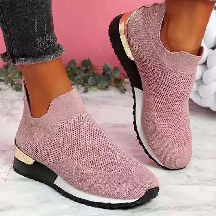 Zapatillas deportivas sin cordones de malla elegantes de Isabella Sol