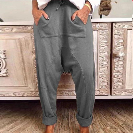 Pantalones harem con cordones de Chic Comfort Isabella Sol