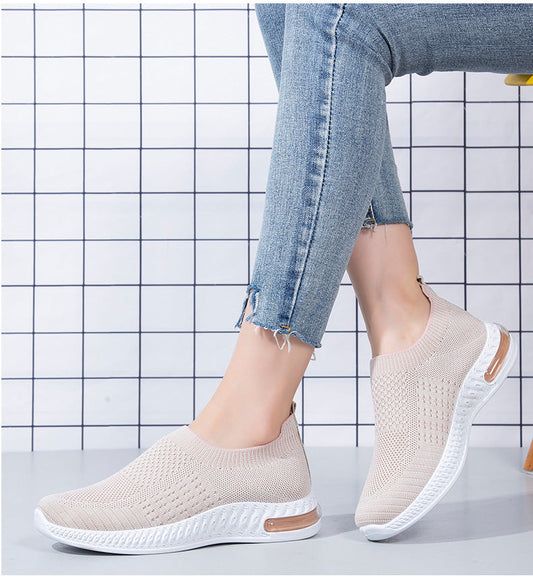 Zapatillas deportivas transpirables Isabella Sol de suela blanda para uso diario.