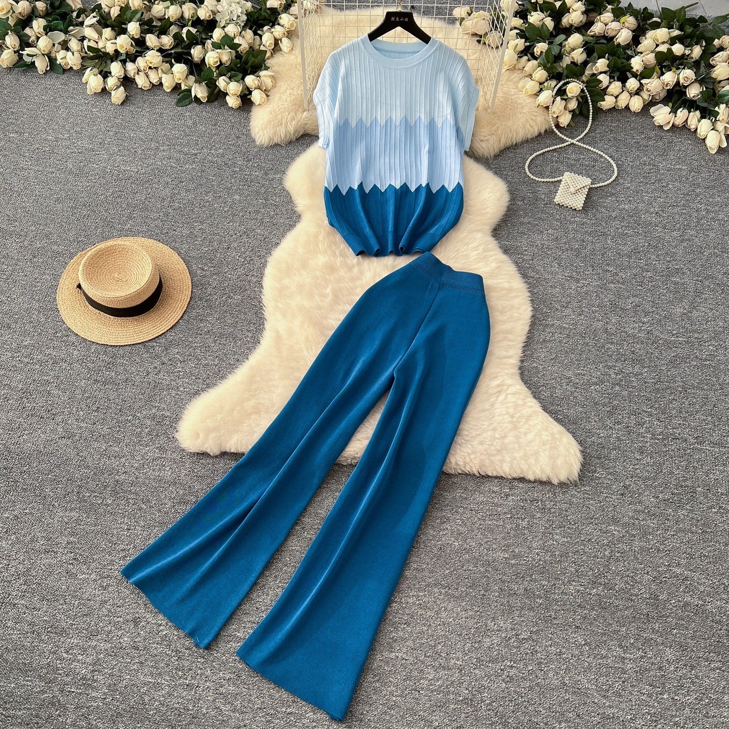 Elegante conjunto de verano de Isabella Sol inspirado en Pinterest.