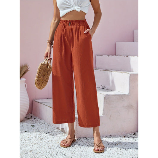Pantalones de talle alto de Isabella Sol inspirados en Pinterest