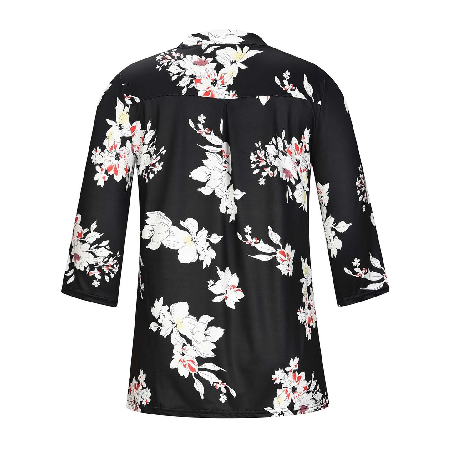 Top floral con escote en V de Isabella Sol