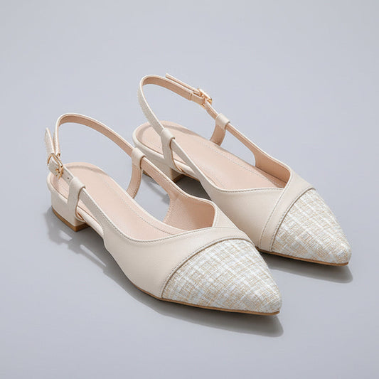 Elegantes sandalias de tacón de punta Isabella Sol