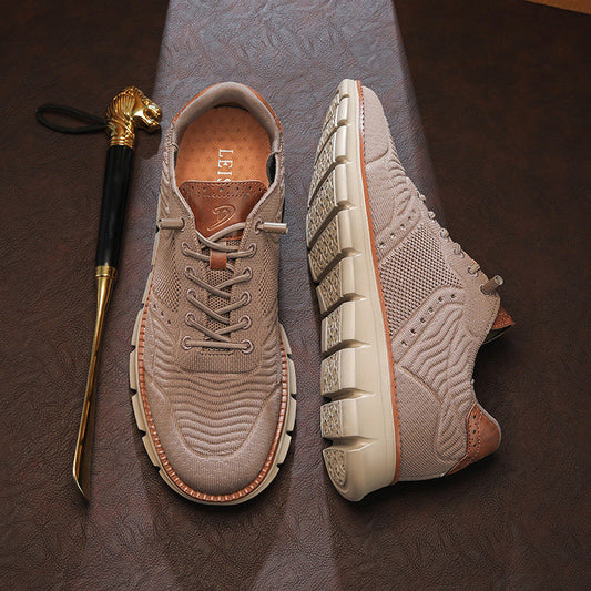 Zapatillas deportivas transpirables de malla Isabella Sol para hombre
