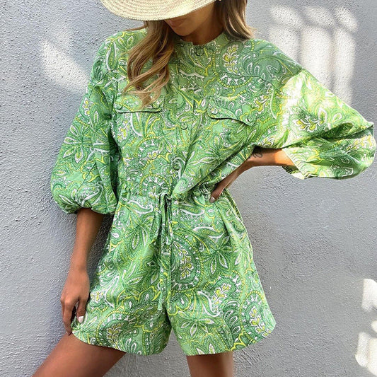 Mono de verano Isabella Sol con estampado vibrante
