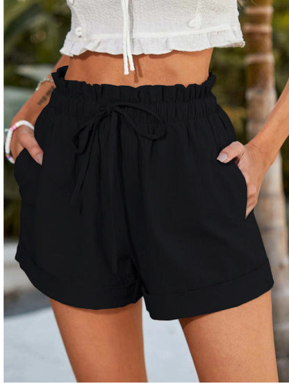 Pantalones cortos de verano Isabella Sol, cómodos y casuales.