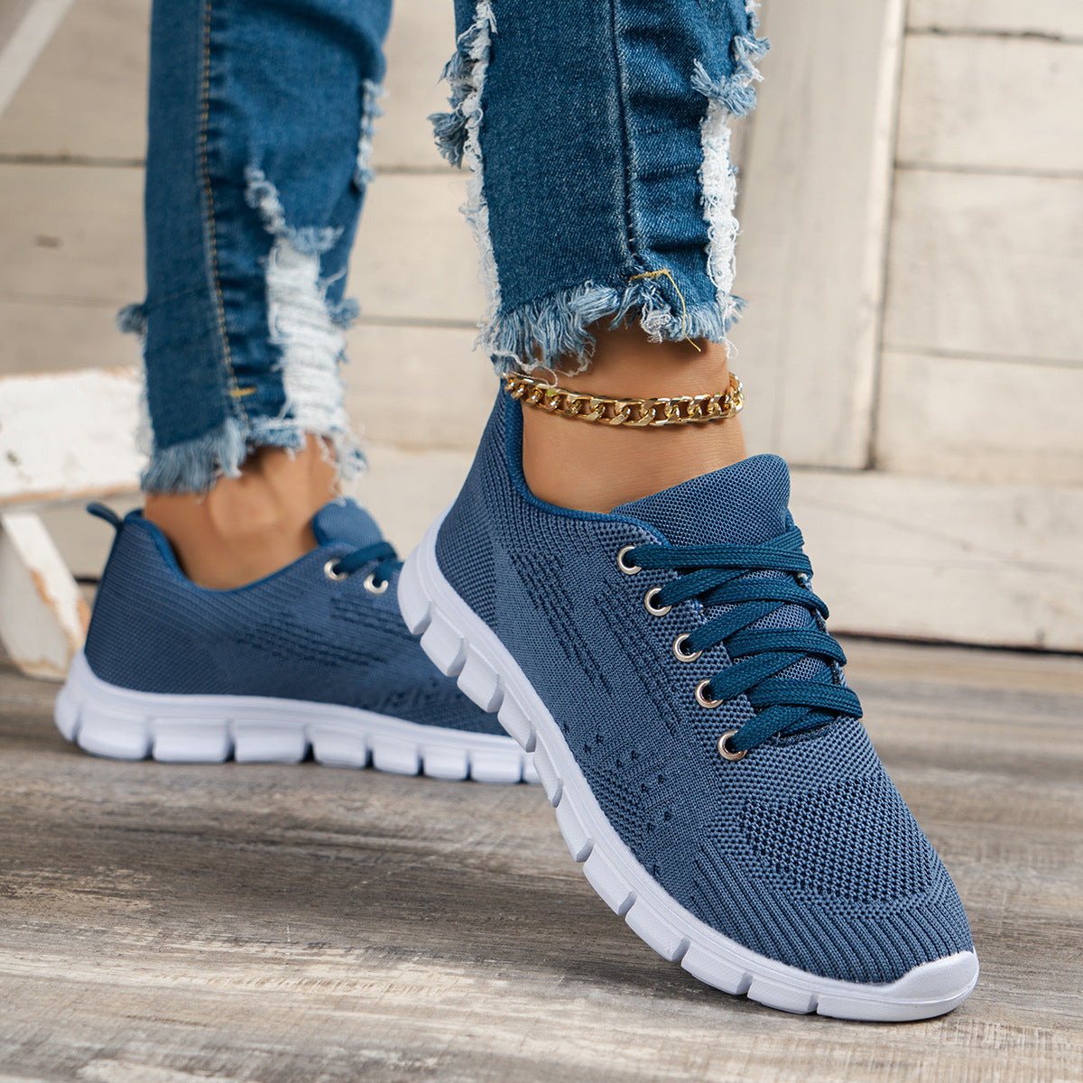 Zapatillas de running diarias Comfort Knit Isabella Sol