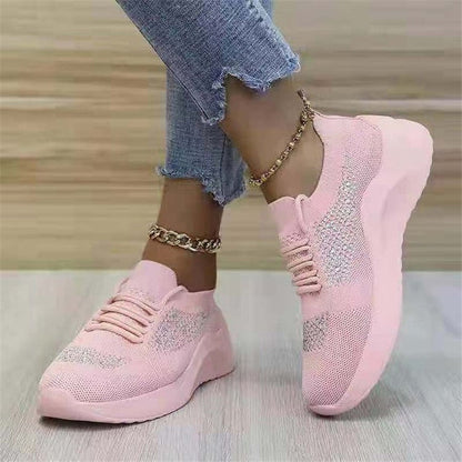 Zapatillas deportivas transpirables con plataforma Isabella Sol