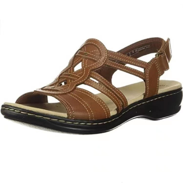 Sandalias de playa de punta abierta Chic Comfort Isabella Sol