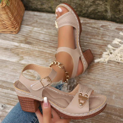 Sandalias de talla grande Chic Comfort Isabella Sol