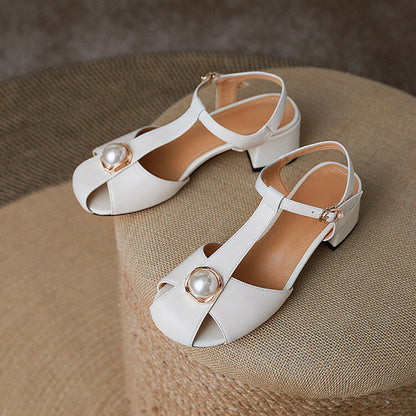 Elegantes sandalias de verano con tira en T de Isabella Sol