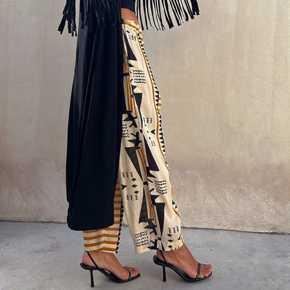 Pantalones harem con estampado bohemio de Isabella Sol
