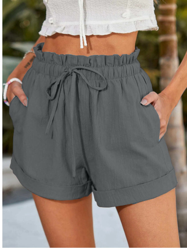 Pantalones cortos de verano Isabella Sol, cómodos y casuales.