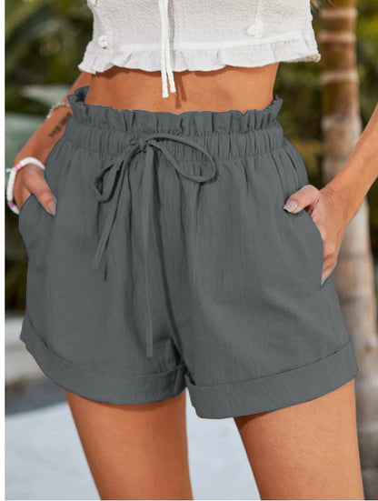 Pantalones cortos de verano Isabella Sol, cómodos y casuales.