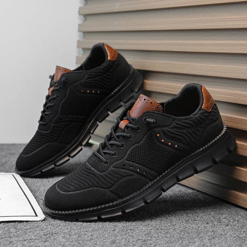Zapatillas deportivas transpirables de malla Isabella Sol para hombre