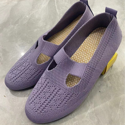 Zapatos casuales de malla transpirable Isabella Sol para uso diario.