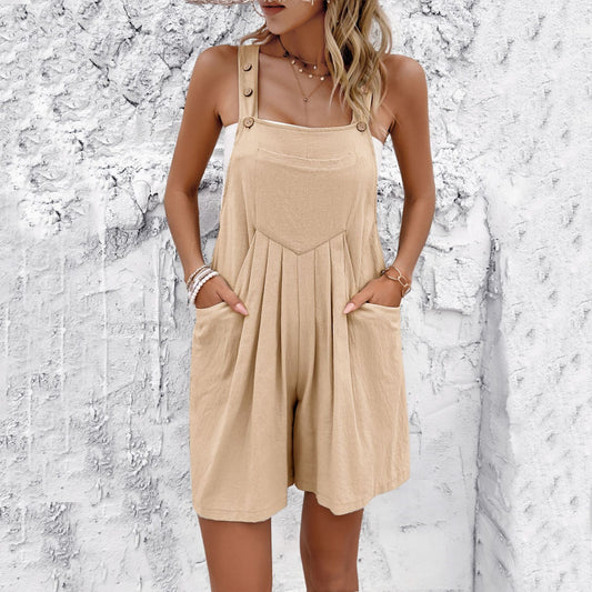 Pinterest-Inspired Isabella Sol Short Jumpsuit