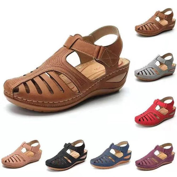 Retro Roman Sandals Isabella Sol Everyday Comfort