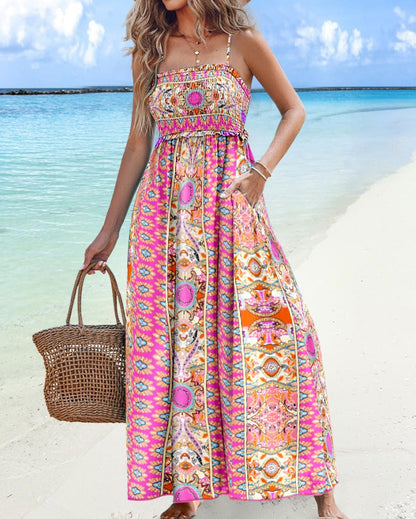 Vestido swing vibrante de Isabella Sol inspirado en Pinterest