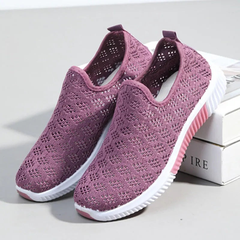 Breathable Mesh Isabella Sol Everyday Slip-On Shoes