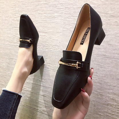 Elegantes mocasines de tacón inspirados en Pinterest de Isabella Sol