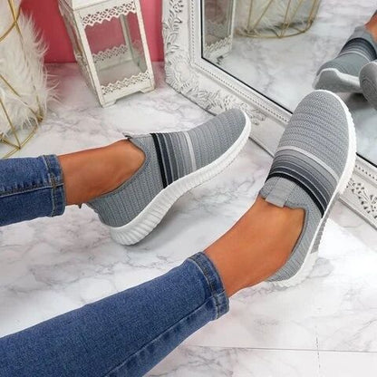 Zapatillas sin cordones de malla arcoíris Isabella Sol