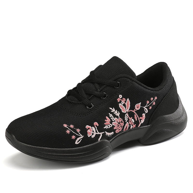 Zapatillas transpirables de malla floral Isabella Sol