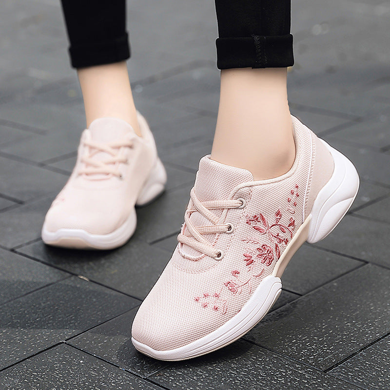 Zapatillas transpirables de malla floral Isabella Sol