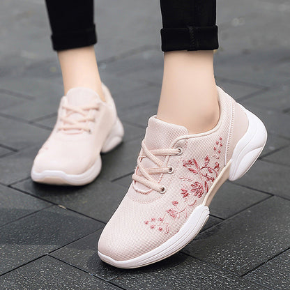 Zapatillas transpirables de malla floral Isabella Sol