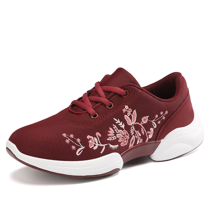 Zapatillas transpirables de malla floral Isabella Sol