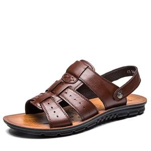 Sandalias de piel de vacuno para hombre Isabella Sol Classic Comfort