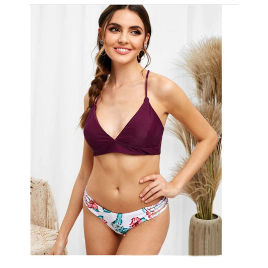 Conjunto de bikini trenzado de Isabella Sol inspirado en Pinterest