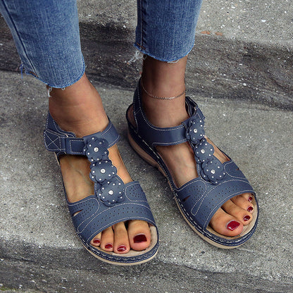 Sandalias florales inspiradas en Pinterest, de Isabella Sol.