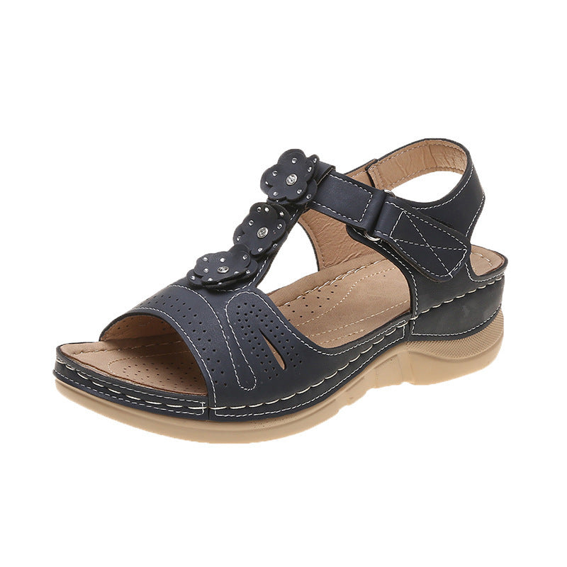 Sandalias florales inspiradas en Pinterest, de Isabella Sol.