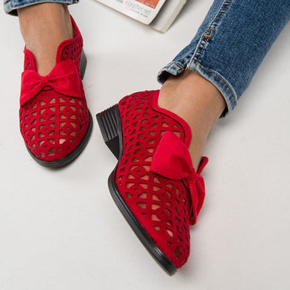 Mocasines elegantes con lazo de Isabella Sol