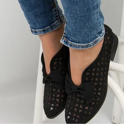 Mocasines elegantes con lazo de Isabella Sol