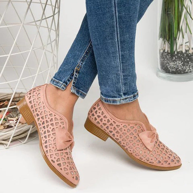 Mocasines elegantes con lazo de Isabella Sol