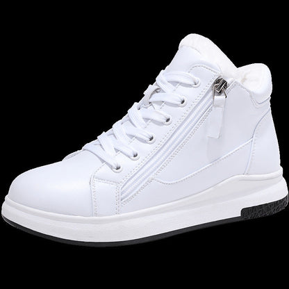 Zapatillas deportivas de cuero elegantes Isabella Sol Board Shoes