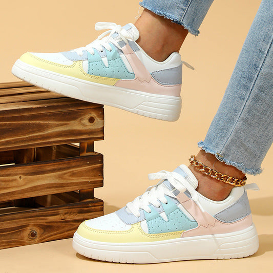Colorblock Platform Sneakers Isabella Sol