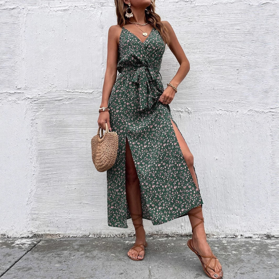 Bohemian Floral Isabella Sol Summer Strap Dress