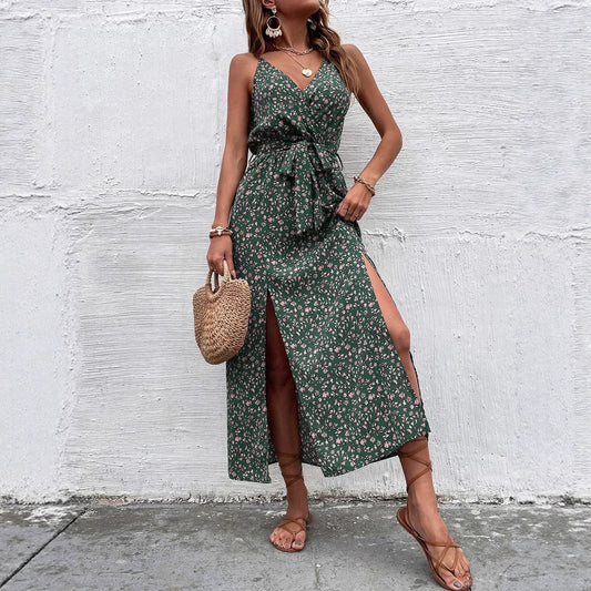 Bohemian Floral Isabella Sol Summer Strap Dress