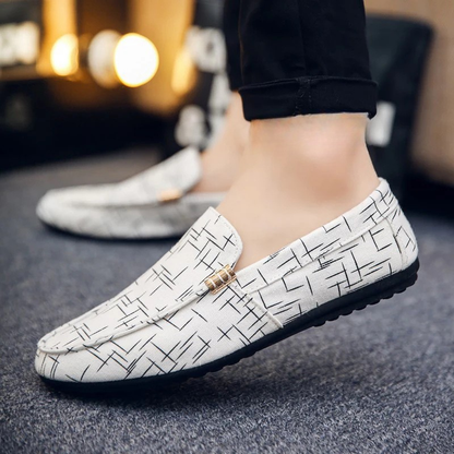 Mocasines modernos de lona Isabella Sol Zapatos para el día a día