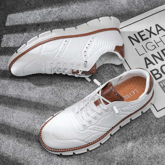 Zapatillas deportivas transpirables de malla Isabella Sol para hombre