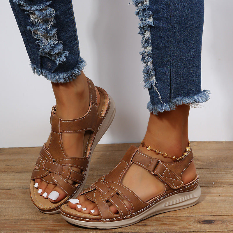 Sandalias de cuña Vintage Comfort de Isabella Sol