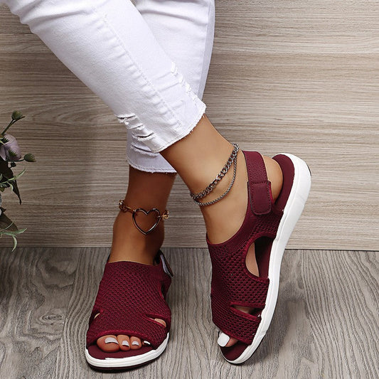 Sandalias planas transpirables y cómodas Isabella Sol