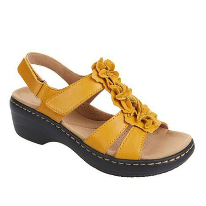 Sandalias de cuña Floral Comfort Isabella Sol