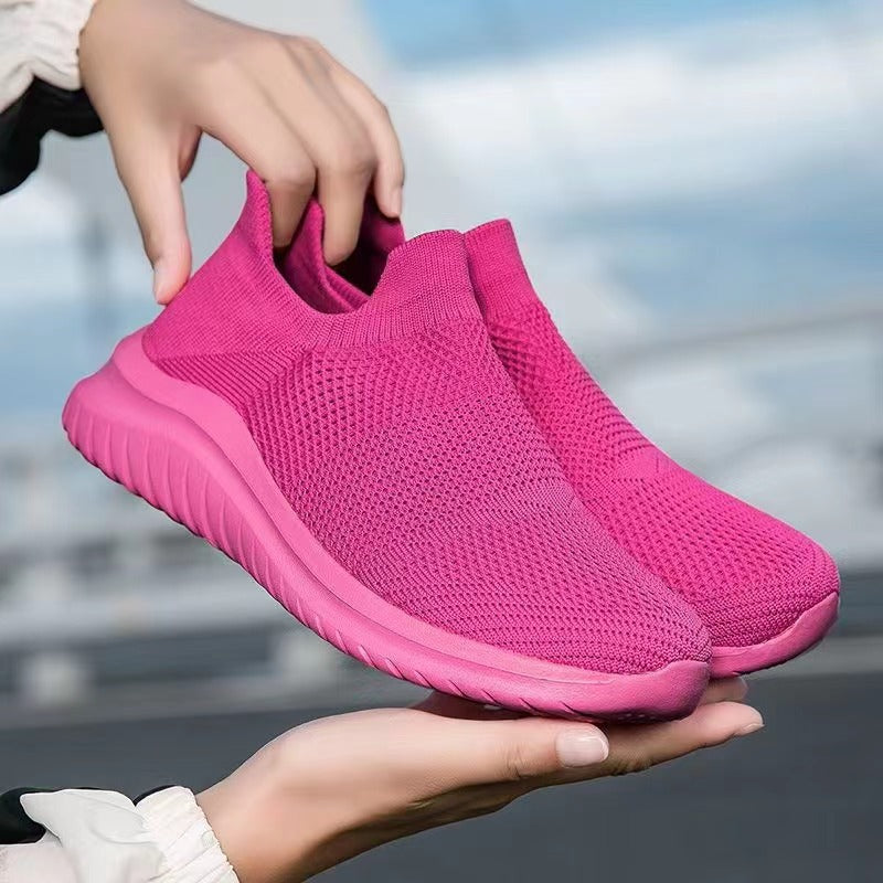 Zapatillas deportivas ligeras de malla Isabella Sol para caminar.