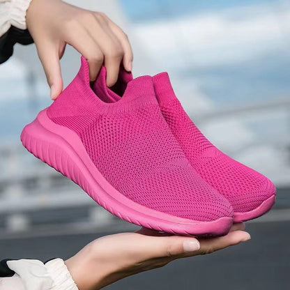 Zapatillas deportivas ligeras de malla Isabella Sol para caminar.